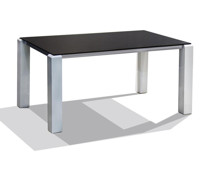 Foto conjunto mesa + 4 sillas blancas mod. moscú + trevi