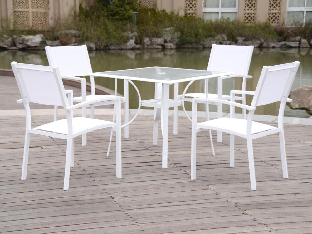 Foto conjunto mesa + 4 sillas mod. casablanca