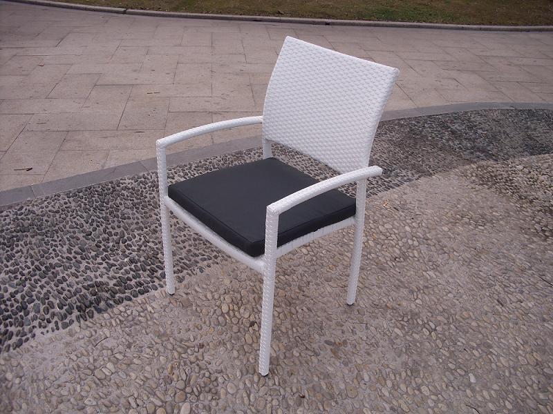 Foto conjunto mesa + 6 sillas rattan mod. belice