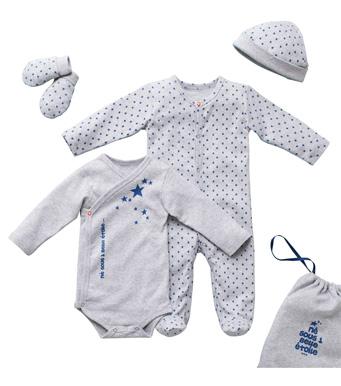 Foto Conjunto nacimiento 5 piezas bebé