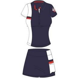 Foto CONJUNTO NAFFTA PADEL: Camiseta manga Corta + Falda