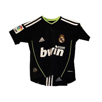 Foto Conjunto Niño segunda equipación Real Madrid Temp. 2010-2011