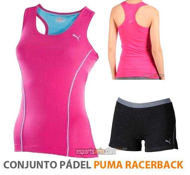 Foto Conjunto pádel mujer Puma Racerback - Envio 24h