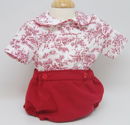 Foto Conjunto pantalon y camisa toile