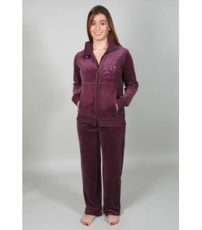 Foto Conjunto pijama terciopelo