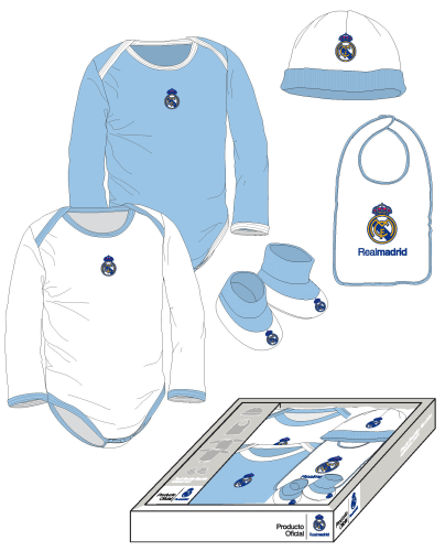 Foto Conjunto recién nacido Real Madrid