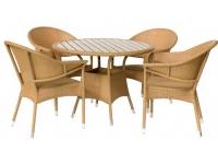 Foto Conjunto terraza clasico rattan new camelia