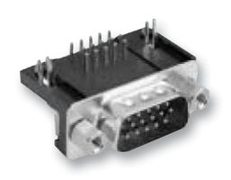 Foto connector, 90 pcb, plug, 15 way; ZDE15P1AKN-146