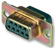 Foto connector, d, female, 9way; M24308/2-1