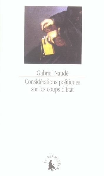 Foto Considerations politiques sur les coups d'etat
