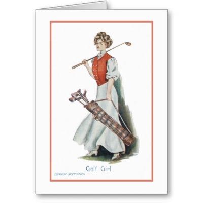 Foto Consiga pronto la tarjeta bien para el golfista