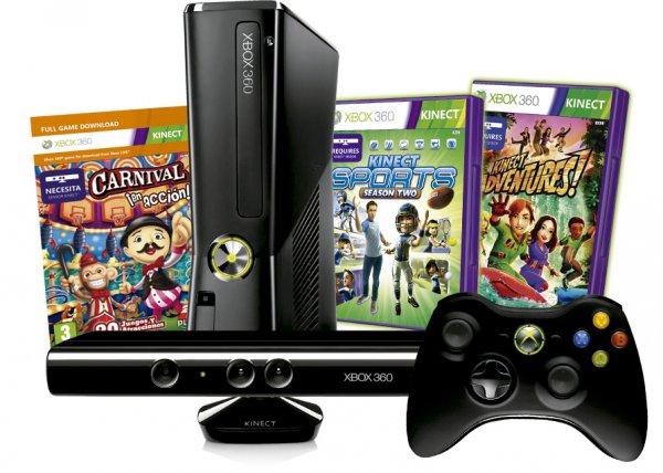 Foto Consola 4gb Holiday Kinect Pack - Xbox 360
