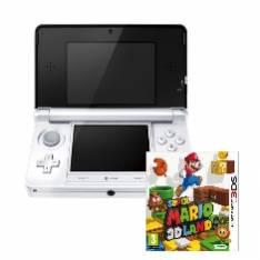 Foto consola nintendo 3ds blanca + super mario 3d land
