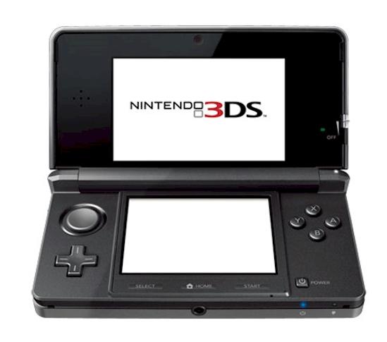 Foto Consola Nintendo 3DS Kosmos negra 3D
