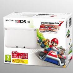 Foto Consola nintendo 3DS xl blanca + Mario kart 7 (preinstalado)