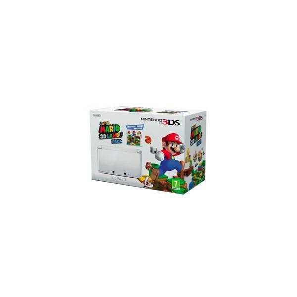 Foto Consola Nintendo 3DS XL Blanca + Super Mario 3D Land