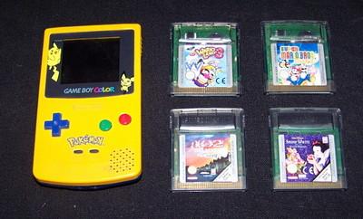 Foto Consola Nintendo Game Boy Color Edición Pokemon + 4 Juegos
