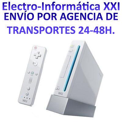 Foto Consola Nintendo Wii Blanca + 2 Juegos: Wii Party Y Wii Sport - Envío Agencia