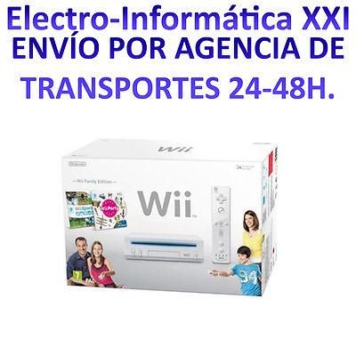 Foto Consola Nintendo Wii Blanca + Wii Sport + Wii Party - Envío Por Agencia