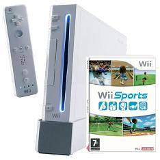 Foto Consola nintendo Wii blanca + Wii sport + Wii sport resort