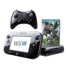 Foto consola nintendo wii u negra monster hunter 3 pro controller