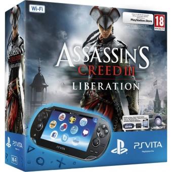 Foto Consola Playstation Vita WIFI + Tarjeta 4Gb + Assassins Creed 3