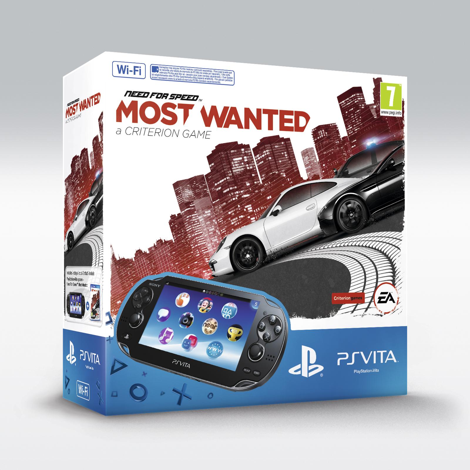 Foto Consola PS Vita 1004 Black Wifi Sony + Juego Need FOR Speed 9235651