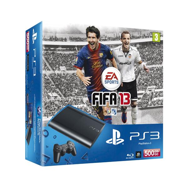 Foto Consola sony ps3 slim 500gb nueva + fifa13