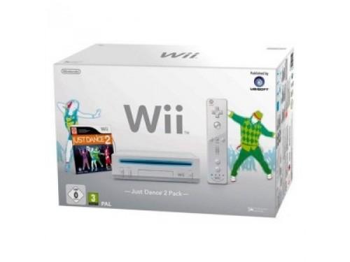 Foto Consola sony wii blanca + just dance 2