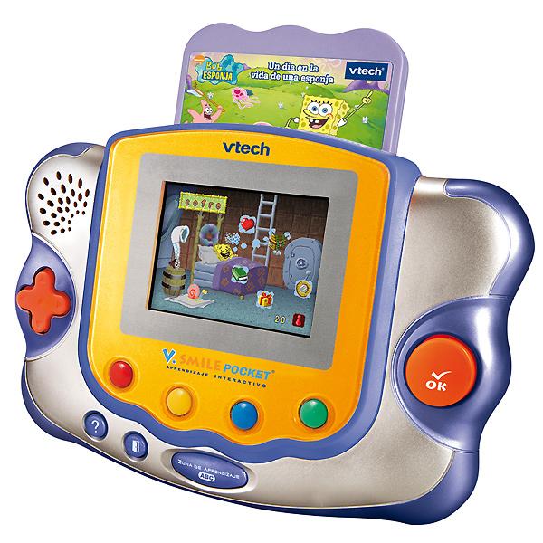 Foto Consola V.Smile Pocket + Bob Esponja Vtech