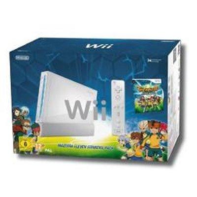 Foto Consola Wii Blanca + Inazuma Eleven Strikers