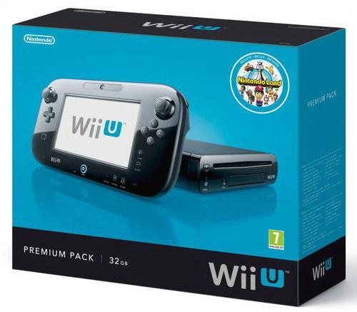 Foto Consola Wii U Negra 32GB Premium + Nintendo Land