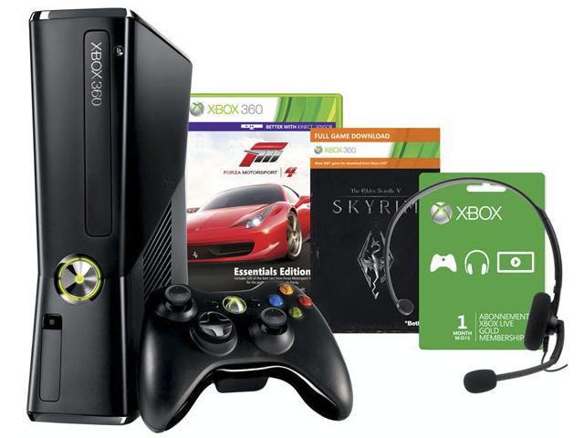 Foto Consola Xbox 360 250gb + Forza 4 + Skyrim (Dlc)