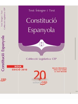 Foto Constitució Espanyola. Col·lecció Legislativa CEP