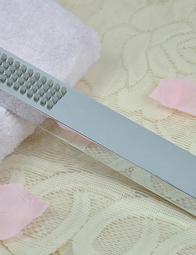 Foto Contemporáneo de latón macizo Square Shower Hanldheld cabeza cromado