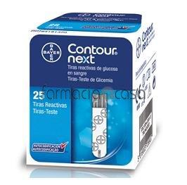 Foto Contour Next, 25 Tiras Reactivas