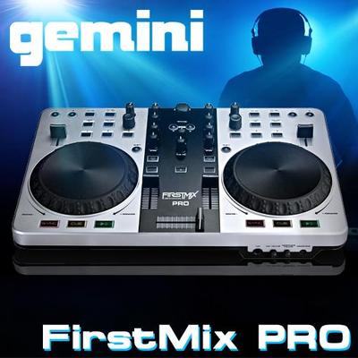 Foto Controlador Controller Dj Musica Sonido Gemini Firstmix Pro Usb-midi Mixvibes