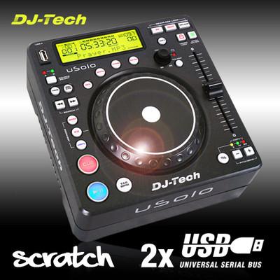 Foto Controlador Controller Dj Tech Usolo 2 Entradas Usb Reproductor Mp3 Efecto Dsp