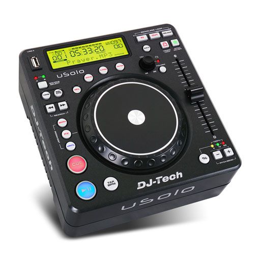 Foto Controlador DJ Tech uSolo – 2 entradas USB, MP3, scratching