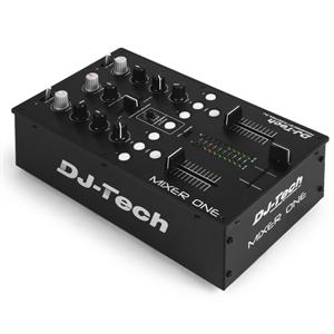 Foto Controlador mezclador 2 canales DJ-Tech Mixer One USB MIDI