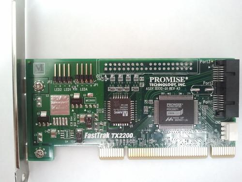 Foto Controladora PCI Promise Fastrak TX2200 Raid SATA 2 canales
