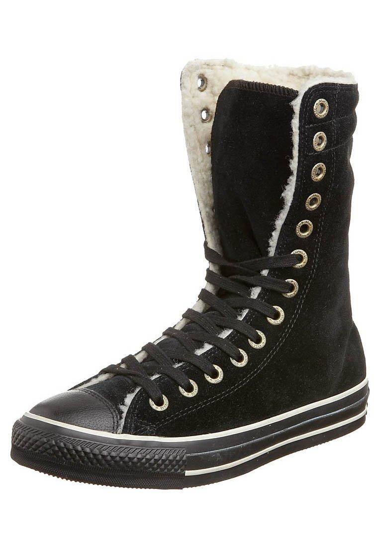 Foto Converse All Star Shearling Zapatillas Altas Negro 36,5