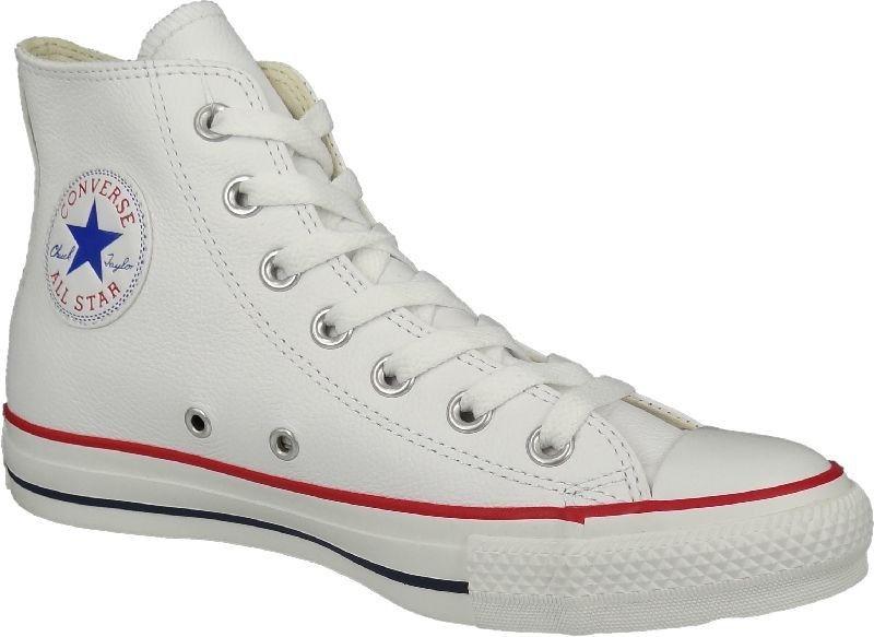 Foto Converse Chuck Taylor All Star Hi-Zapatos de cuero blanco