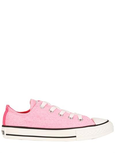 Foto converse tenis all star de algodón de lona neón