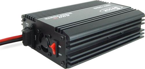 Foto Convertidor Transformador Spook Inv 300 , 12v > 220v , ( 300w ) , 2 Salidas 220v , Medidas 15 Largo X 11 Ancho X 4 Alto, lleva Ventilacion Forzada , Conexion Bateria 12v , Maximo 600w .