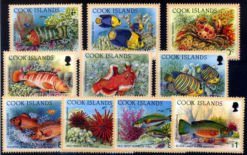 Foto Cook-Inseln 10 Marken 1994