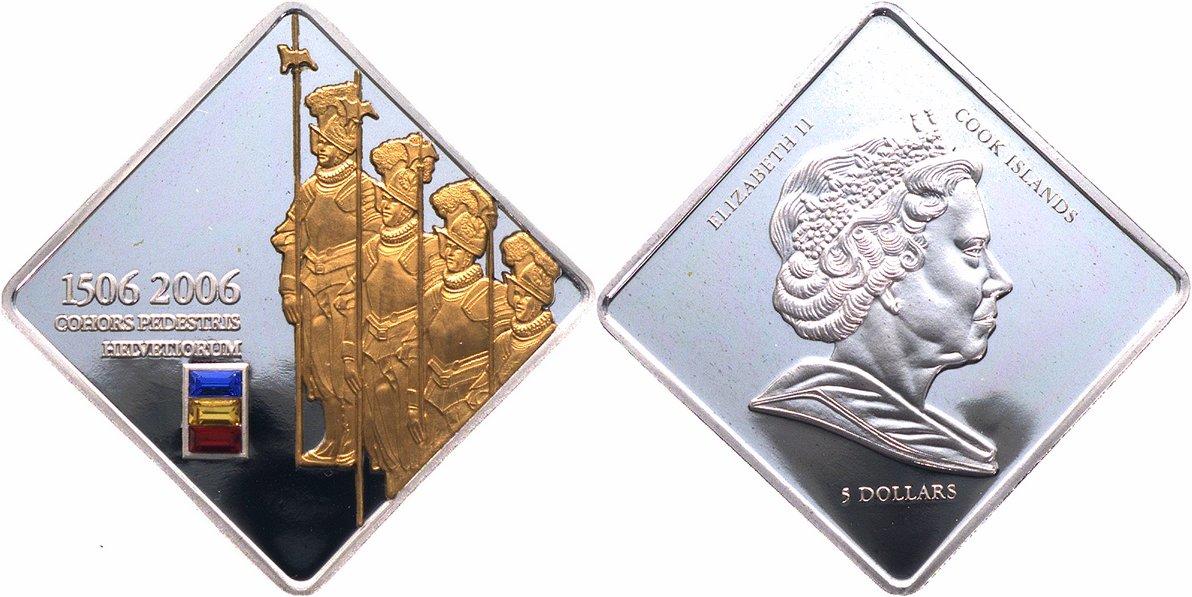 Foto Cook Inseln 5 $ Silber 2006