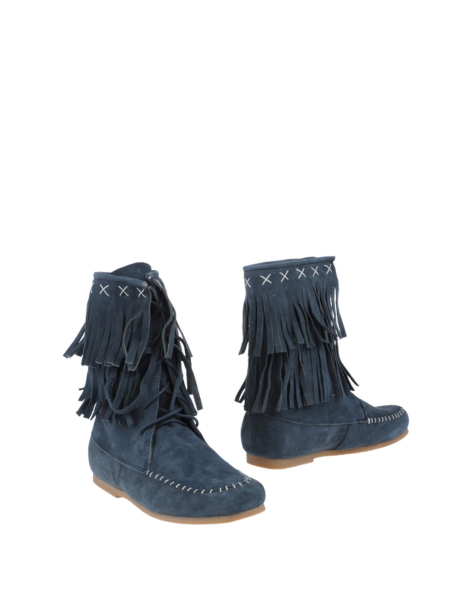 Foto Coolway Botines De CañA Alta Mujer Azul francés