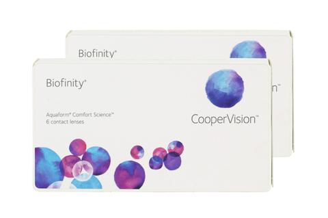 Foto Cooper Vision Biofinity (2x6 unidad) - lentillas