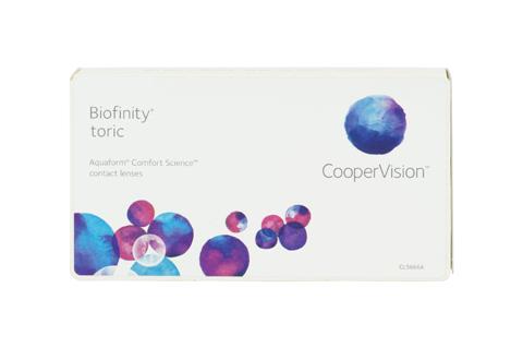 Foto Cooper Vision Biofinity Toric 6 uds (1x6 unidad) - lentillas